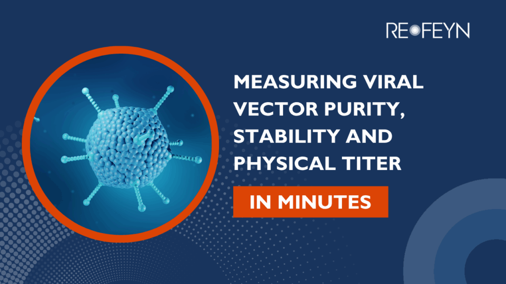 Measuring viral vector purity, stability and physical titer in minutes – with just one tool